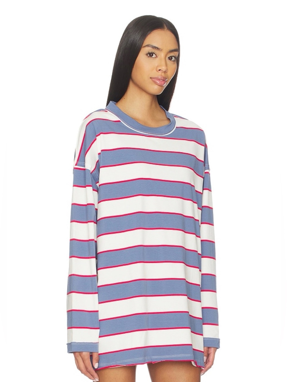 Lioness - Horizon Long Sleeve | Dusty Blue Stripe C00 - Picture 3 of 4